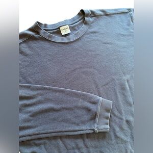 Vintage Carhartt Thermal Long Sleeve Shirt Men’s XL Navy Skater Work Winter Warm